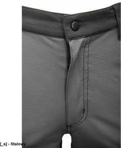 AISP - TRAIL spodnie do pasa 4WAY stretch podwójne potrójne szwy szyte mocną nicią 280 g/m2 wzmocnione mkieszenie na komórkę - khaki 110 22