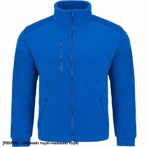 FLRA 340 - bluza polarowa unisex, gruba posiada bardzo dobre właściwości cieplne - grafitowo-czarny 5XL 12