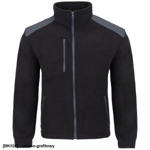 FLRA 340 - bluza polarowa unisex, gruba posiada bardzo dobre właściwości cieplne - granatowo-granatowy XL 21