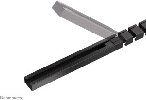 NEOMOUNTS Cable Spine Organizer for sit/stand desk frames screw mounted magnetic channel black 10