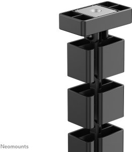 NEOMOUNTS Cable Spine Organizer for sit/stand desk frames magnet mounted black 7