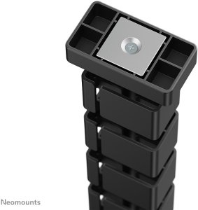 NEOMOUNTS Cable Spine Organizer for sit/stand desk frames magnet mounted black 8