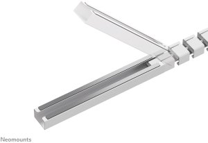 NEOMOUNTS Magnetic Cable Cover for sit/stand desk frames screw mounted magnetic channel white 11