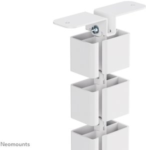 NEOMOUNTS Magnetic Cable Cover for sit/stand desk frames screw mounted magnetic channel white 7