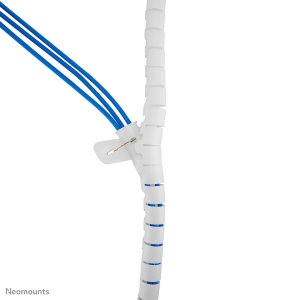 NEOMOUNTS Spiral Cable Wrap 25mm multiple cables white 4