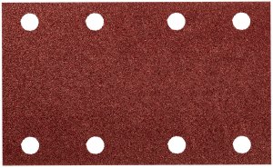 Papier ścierny prostokątny 8 otworów 128 x 78 mm P80 do 04-623, 5 szt. 54-050 3