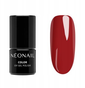 NEONAIL_SET Golden Muse Blushing Red lakier hybrydowy 3ml + Sunset Nude lakier hybrydowy 3ml + Blush Flush lakier hybrydowy 3ml + Metallic Gold naklejki do paznokci 1szt 5