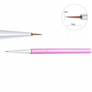 NEONAIL_Pędzelek naturalny do zdobień nr 0 1szt 4