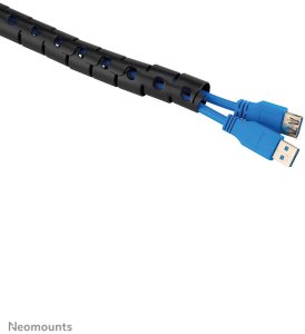 NEOMOUNTS Spiral Cable Wrap 20mm multiple cables black 3