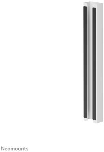 NEOMOUNTS Magnetic Cable Cover for sit/stand desk frames multiple cables white 5