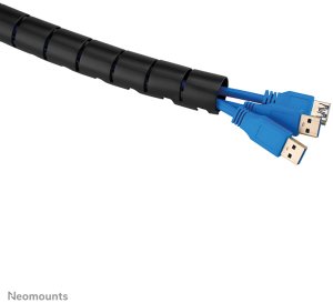 NEOMOUNTS Spiral Cable Wrap 25mm multiple cables black 3