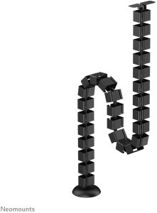 NEOMOUNTS Cable Spine Organizer for sit/stand desk frames screw mounted black 2