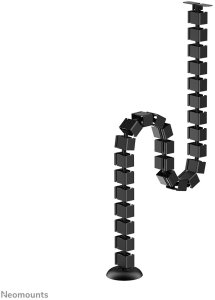 NEOMOUNTS Cable Spine Organizer for sit/stand desk frames screw mounted black 3