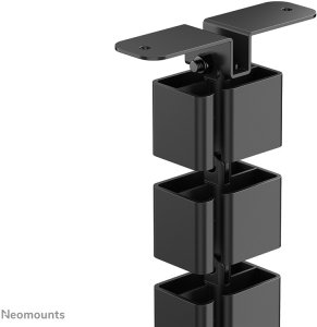 NEOMOUNTS Cable Spine Organizer for sit/stand desk frames screw mounted black 6