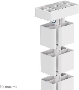 NEOMOUNTS Cable Spine Organizer for sit/stand desk frames magnet mounted white 8