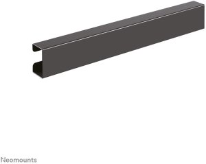 NEOMOUNTS Magnetic Cable Cover for sit/stand desk frames multiple cables black 7