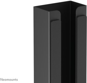 NEOMOUNTS Magnetic Cable Cover for sit/stand desk frames multiple cables black 8