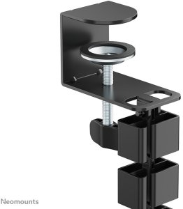 NEOMOUNTS Cable Spine Organizer for sit/stand desk frames clamp mounted black 6