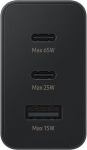 Samsung EP-T6530NBEGWW ładowarka do urządzeń przenośnych Uniwersalne Czarny Prąd przemienny Szybkie ładowanie Wewnętrzna 6