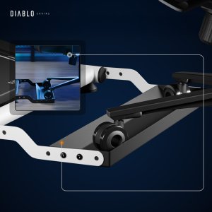 Stojak na kierownicę X-Drive Mini czarno-biały 3