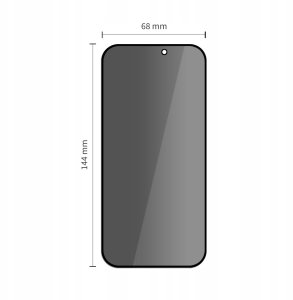 Szkło prywatyzujące Tech-Protect Quick Set Spy+ do Apple iPhone 13 / 13 Pro / 14 / 16e Privacy [2 PACK] 2