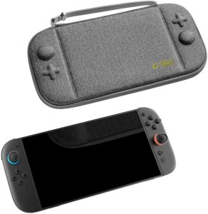 Tech-Protect Etui Slim Pouch Nintendo Switch 2 Dark Grey 4