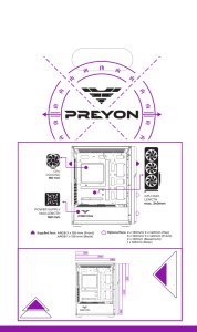 Obudowa PREYON Nest Aero ARGB (PNA04B) 12
