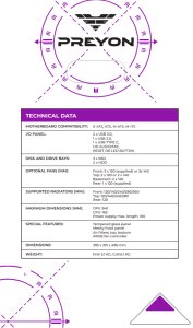 Obudowa PREYON Nest Quarry ARGB (PNQ04B) 10