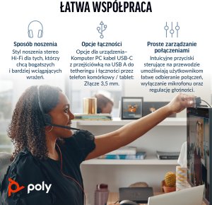 Blackwire 3225 Stereo USB-C 2