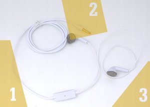 UNIWERSALNE ORYGINALNE SŁUCHAWKI SAMSUNG EHS61 MiniJack 3,5mm Z MIKROFONEM 7