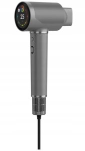 AENO HD5 Suszarka do włosów AI LCD dotykowy Czujnik 110000 RPM 67dB 1500 W Szara 6