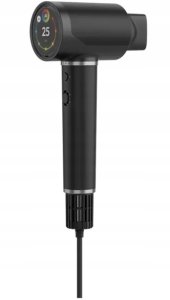 AENO HD5 Suszarka do włosów AI LCD dotykowy Czujnik 110000 RPM 67dB 1500 W Czarna 6