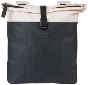 Basil Sakwa podwójna na bagażnik BASIL CLOVE DOUBLE PANNIER BAG 28-35L, Universal Bridge System, off-white/black 2