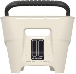 Basil Kosz na tylny bagażnik BASIL CENTO NEO rear bicycle basket MIK Hooks System off-white 4