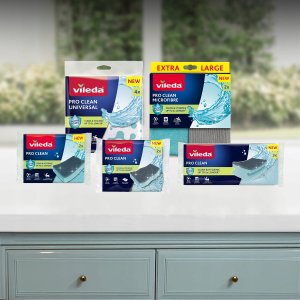 Ściereczka z mikrofibry z enzymami Vileda Pro Clean 2szt. 10