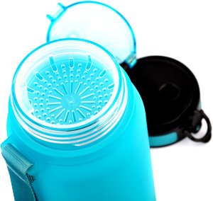 Meteor Bidon sportowy Meteor 800 ml błękitny/zielony 4