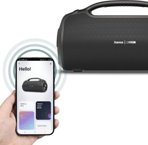 Głośnik Hama UltiMate Pro Głośnik imprezowy Czarny 120 W 9