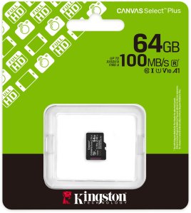 Karta Kingston Canvas Select Plus MicroSDXC 64 GB UHS-I/U1 A1 V10 (SDCS3/64GBSP) 3