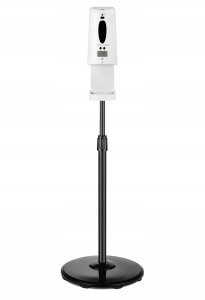 Stojak czarny, teleskopowy do dozownik�w D1300-STC 2