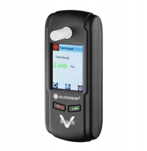 Alkomat elektrochemiczny AlcoVisor Mark V Plus (Black) z drukark� 3