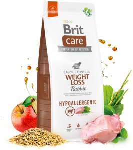 BRIT CARE Dog Hypoallergenic Weight Loss Rabbit 2x12kg 4