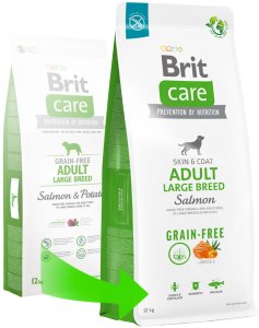 BRIT CARE Dog Grain-free Adult Large Breed Salmon 2x12kg 4