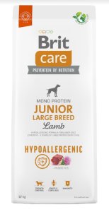 BRIT CARE Dog Hypoallergenic Junior Large Breed Lamb 2x12kg 2