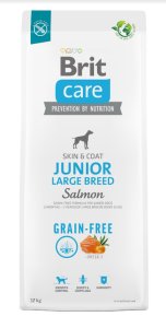 BRIT CARE Dog Grain-free Junior Large Breed Salmon 2x12kg 2