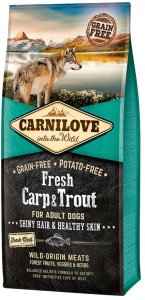 Carnilove Fresh Carp Trout Adult 12 kg + niespodzianka dla psa 2