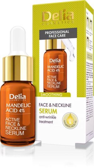 Delia Professional Face Care Serum wygładzające z kwasem migdałowym 4% 10ml 1