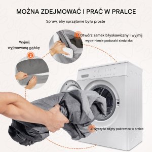 Fotelik samochodowy XL dla psa kota Transporter samochodowy Ciemnoszary 5