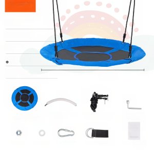 Okrągła Huśtawka Ogrodowa Pająk 2