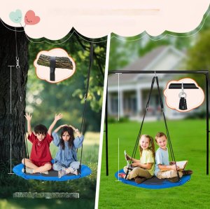 Okrągła Huśtawka Ogrodowa Pająk 5