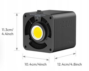 Lampa LED Ulanzi ML100 - RGB, WB (2700 K - 6500 K) 7